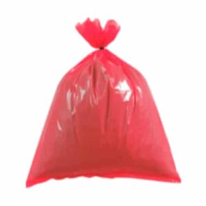 Bolsas de basura roja 25 litros x 100 pcs (pulgadas 20" x 20")